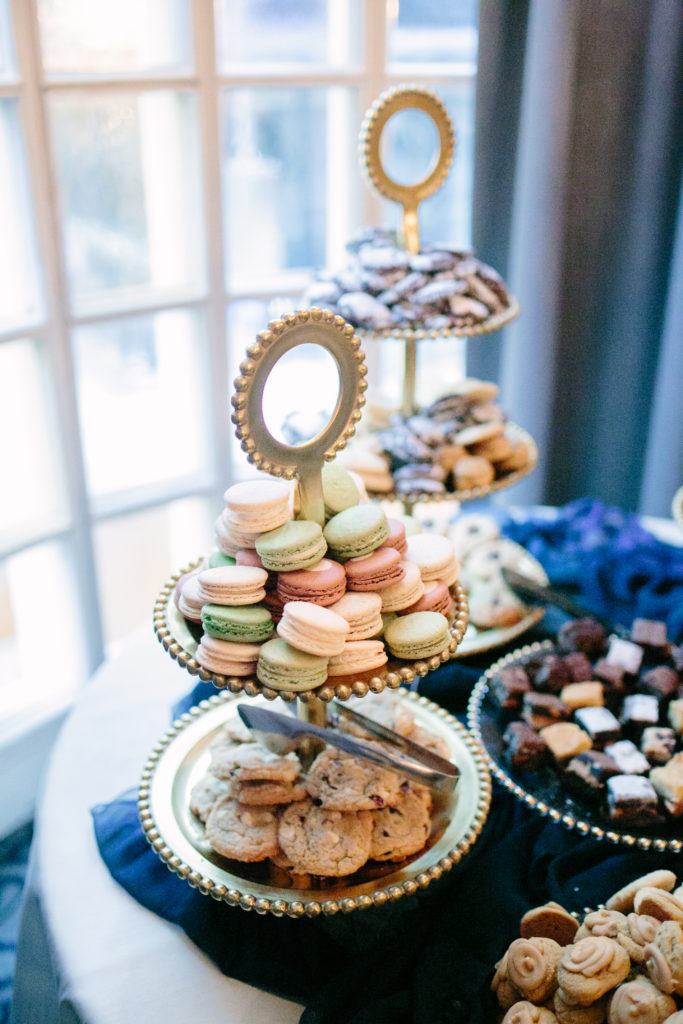 Cookie Table, Wedding details, The Athletic Club of Columbus
